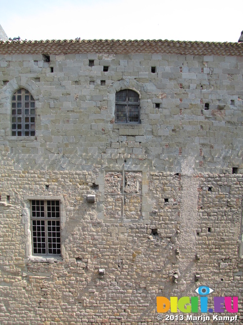 SX28288 Filled in window La Cite, Carcassone